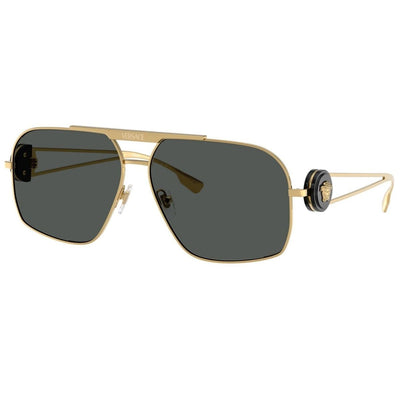 VERSACE VE2269 100287 62 Gold Grey Lens