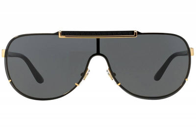 Versace VE2140 100287 40 Black and Gold/Grey