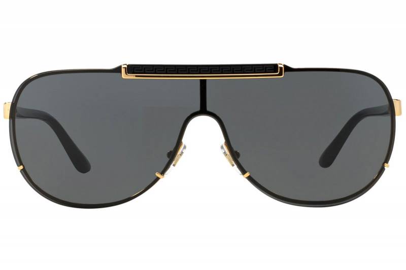 Versace VE2140 100287 40 Black and Gold/Grey