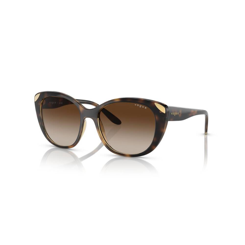 Vogue VO5457S W65613 53 Dark Havana/Brown Gradient
