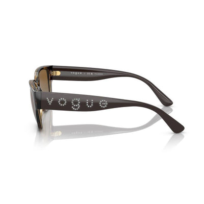 Vogue VO5459SB W656T5 53 Dark Havana/Brown Gradient Polarised