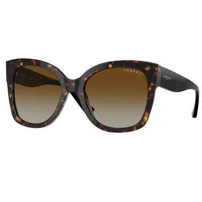 Vogue VO5338S W656T5 54 Dark Havana/Brown Gradient Lens Polarised