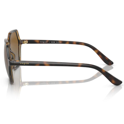 Vogue VO5361S W656T5 55 Dark Havana/Brown Gradient Lens Polarised
