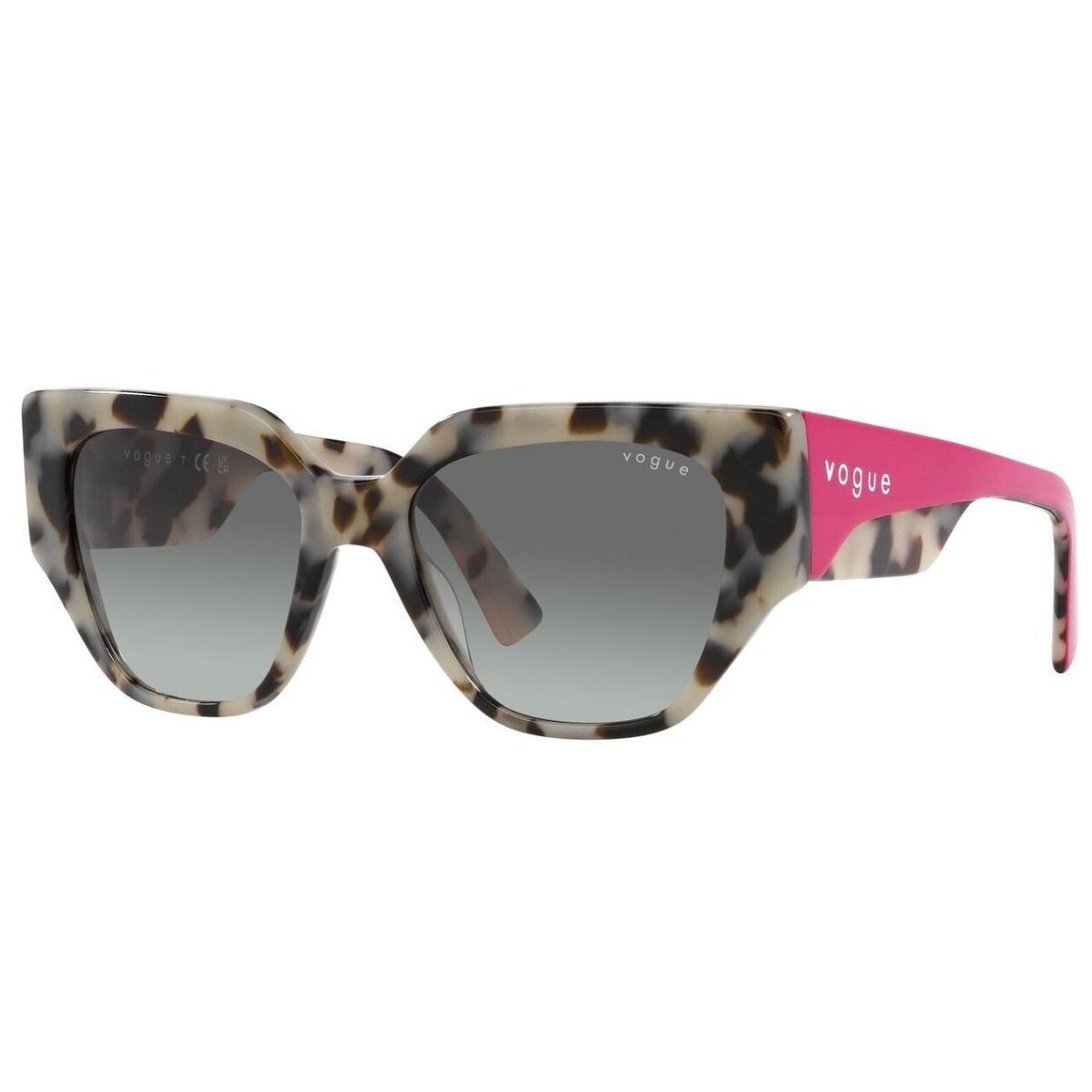 Vogue VO5409S 307611 52 Ivory Beige Tortoise/Grey Gradient Lens