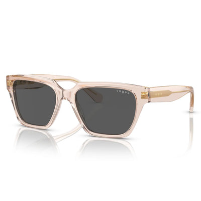 Vogue VO5512S 300 787 55 Opal Peach/Dark Grey Lens