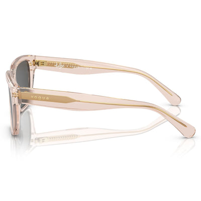 Vogue VO5512S 300 787 55 Opal Peach/Dark Grey Lens