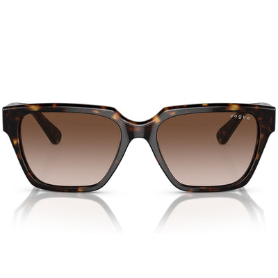 Vogue VO5512S W65613 55 Dark Havana/Brown Gradient Lens