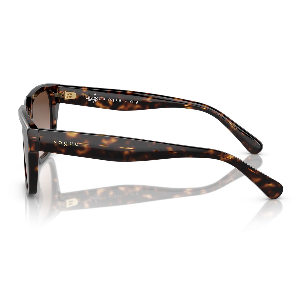 Vogue VO5512S W65613 55 Dark Havana/Brown Gradient Lens