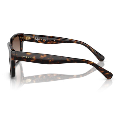 Vogue VO5512S W65613 55 Dark Havana/Brown Gradient Lens