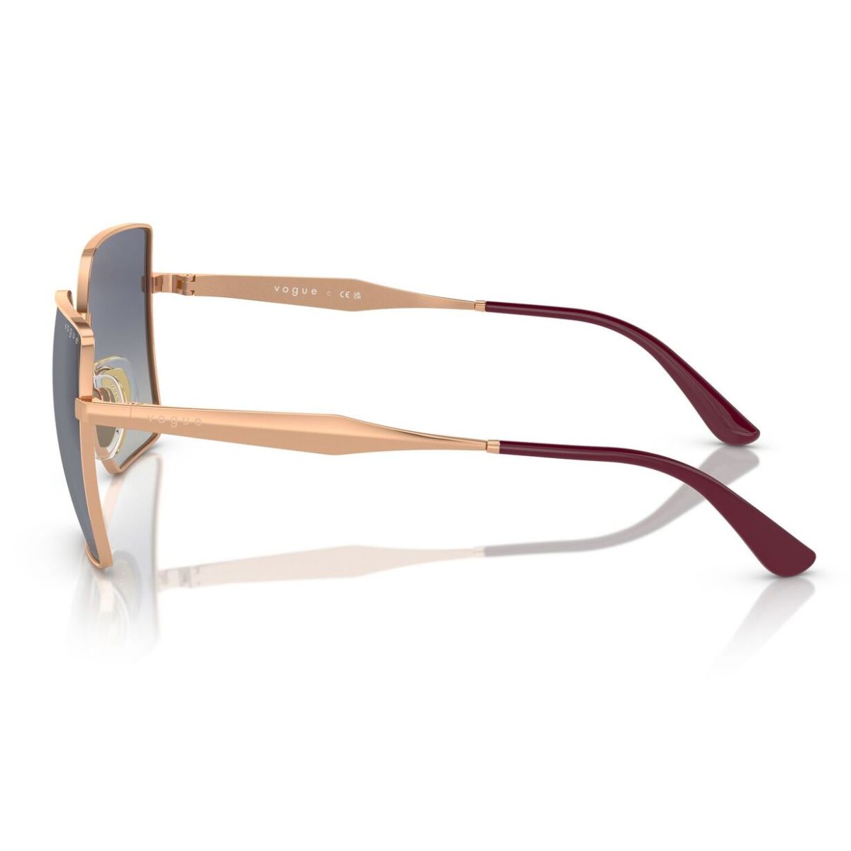 Vogue VO4284S 51524L 54 Rose Gold/Blue Gradient Lens