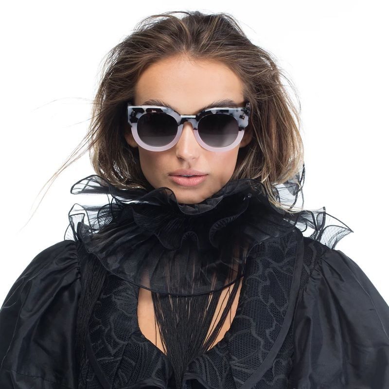 Valley Eyewear A Dead Coffin Club S0121 Baby Pink Tort/Black Gradient