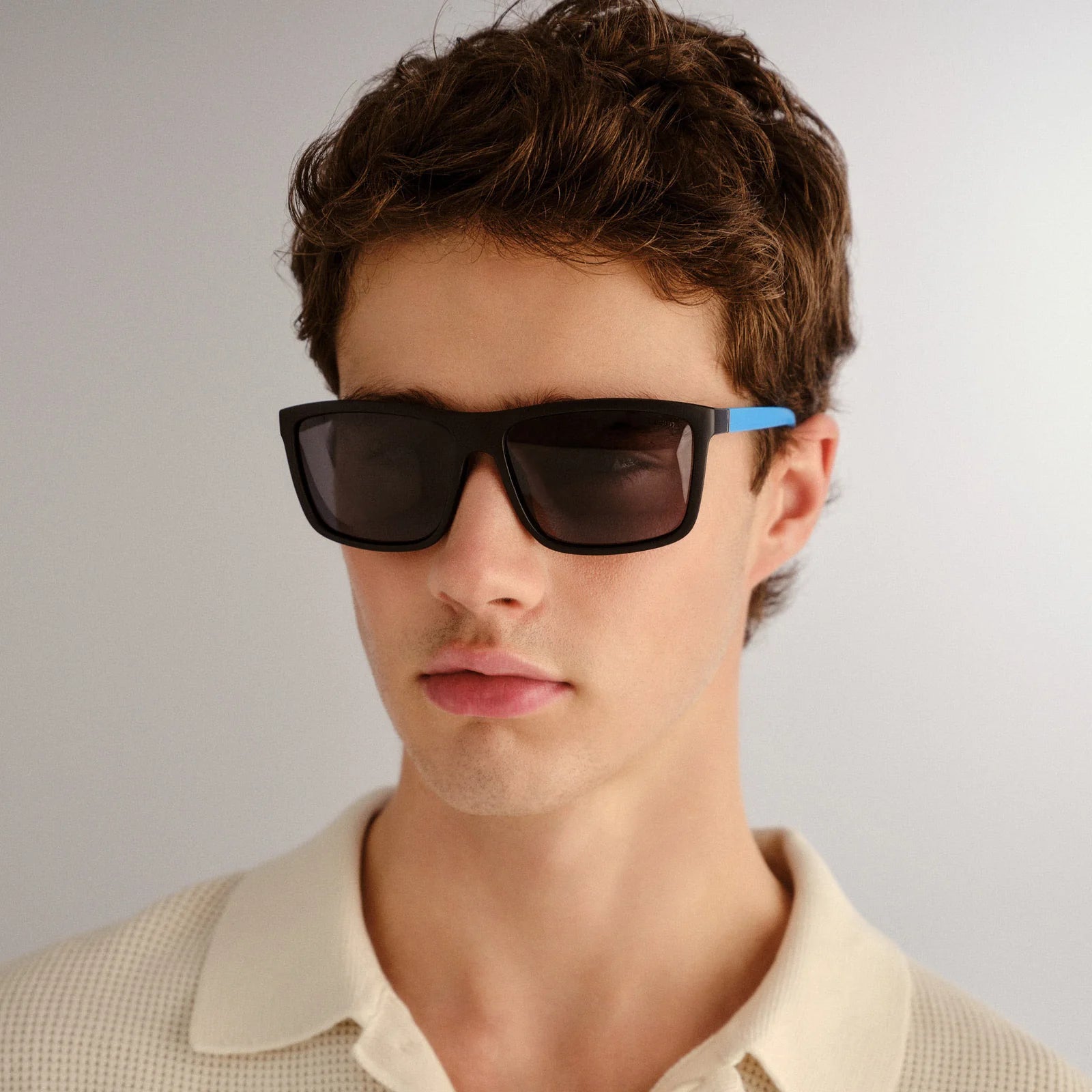Cancer Council Arltunga 2558861 Black Neon Blue/Smoke Mono Polarised
