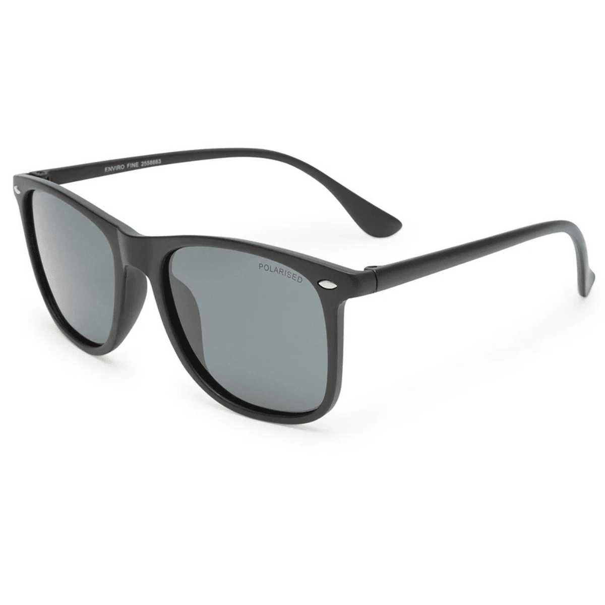 Cancer Council Enviro Fine 2558863 Matte Black/Grey Polarised
