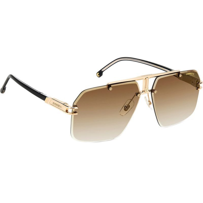 CARRERA 1054S 2M2 63 86 Black Gold/Brown