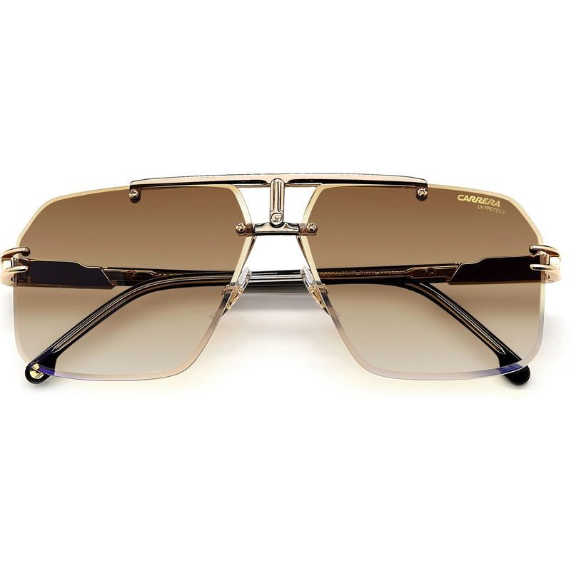 CARRERA 1054S 2M2 63 86 Black Gold/Brown