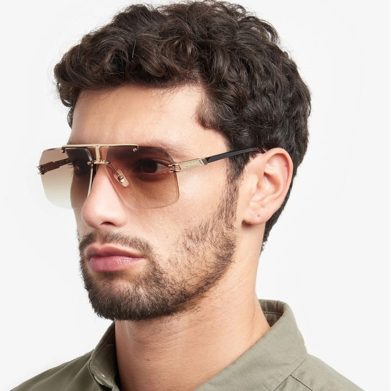 CARRERA 1054S 2M2 63 86 Black Gold/Brown