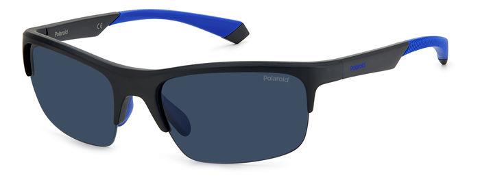 Polaroid PLD 7042/S 0VK C3 64 Black/Blue Polarised