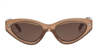 Le Specs Synthcat W 1902105 Gold Shimmer/Brown Mono