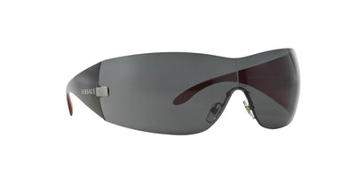 Versace VE2054 100187 41 Black and Red/Grey