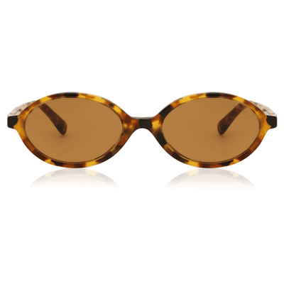 miu miu 0MU 04zs 19p2z1 brown tort trend slim oval sunglass culture front