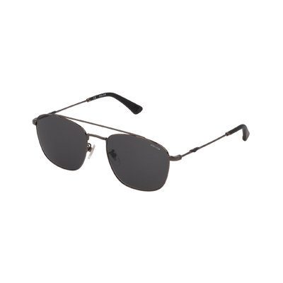 Police SPL 996 57 20 579B 147 SHINY BLACK GREY LENS
