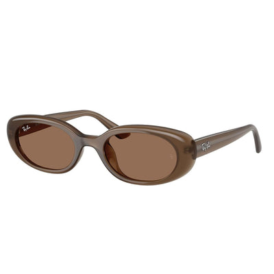 RB 4441D 677973 53 OPAL BROWN Ray ban on trend trendy oval slim sleek light brown sunglass culture coomera westfield side summer 2025 2026 trend