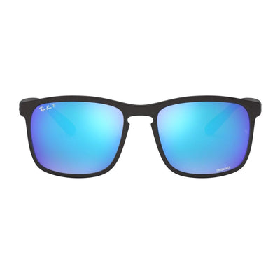ray ban RB4264 601SA1 58 black blue polarised unisex classic sunglass culture front