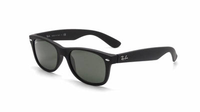 Ray-Ban RB2132 622 55 Black/Green New Wayfarer