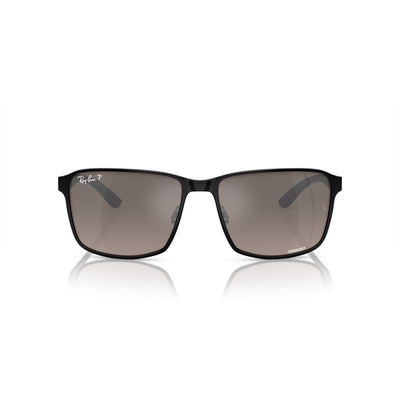Ray-Ban RB3721CH 186/5J 59 Matte Black/Black Mirrored Polarised Chromance