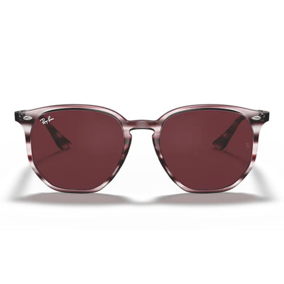 Ray-Ban RB4306 643175 54 Bordeaux Havana Dark Violet Lens