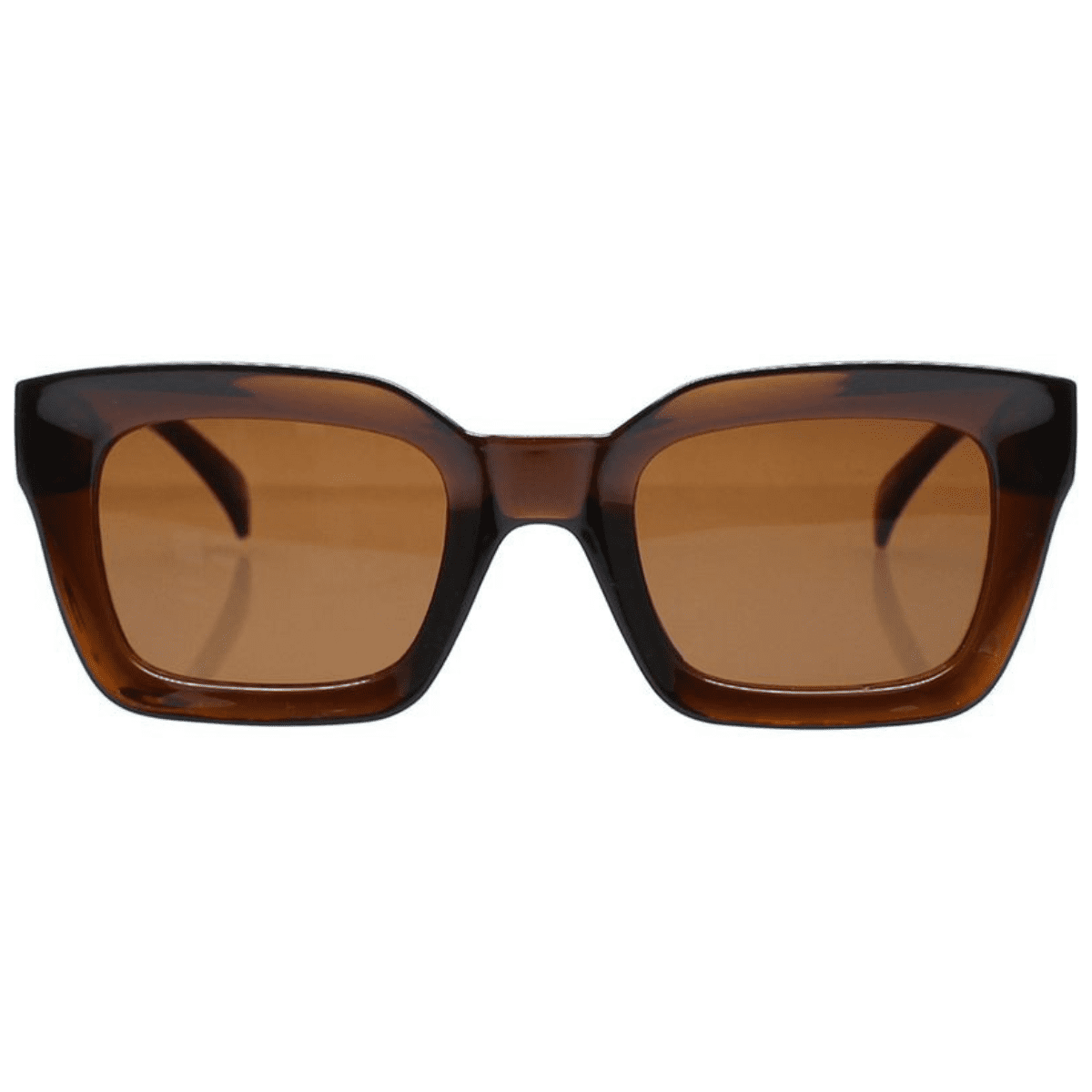 reality eyewear ONASSIS CHOCOLATE square womens SUNGLASS CULTURE sunnies