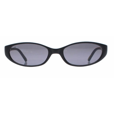 reality velvet kitten matte black sunglass culture coomera slim tren ht oval sunnies 2026 front