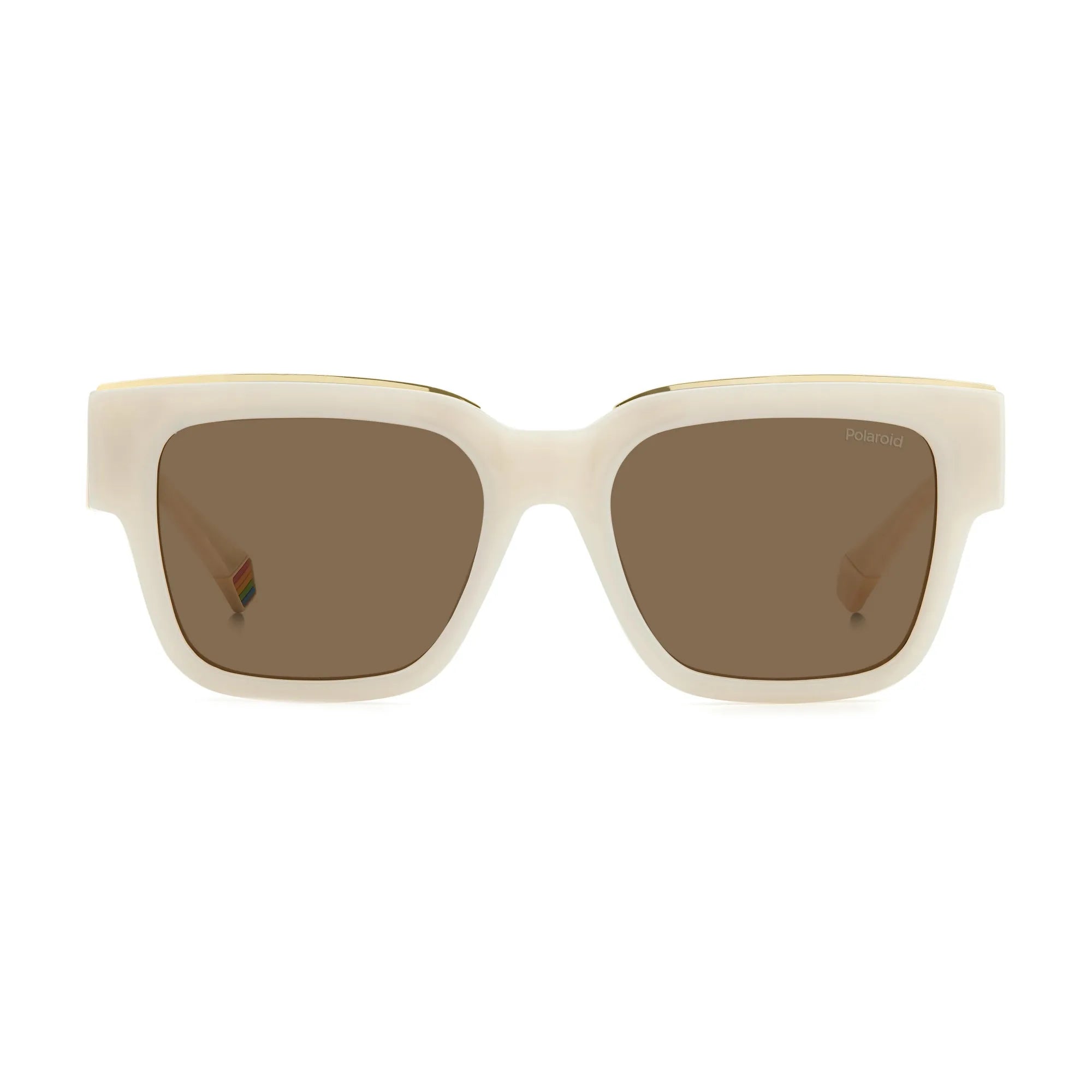 Polaroid PLD 6198SX SZJSP Ivory/Brown Polarised