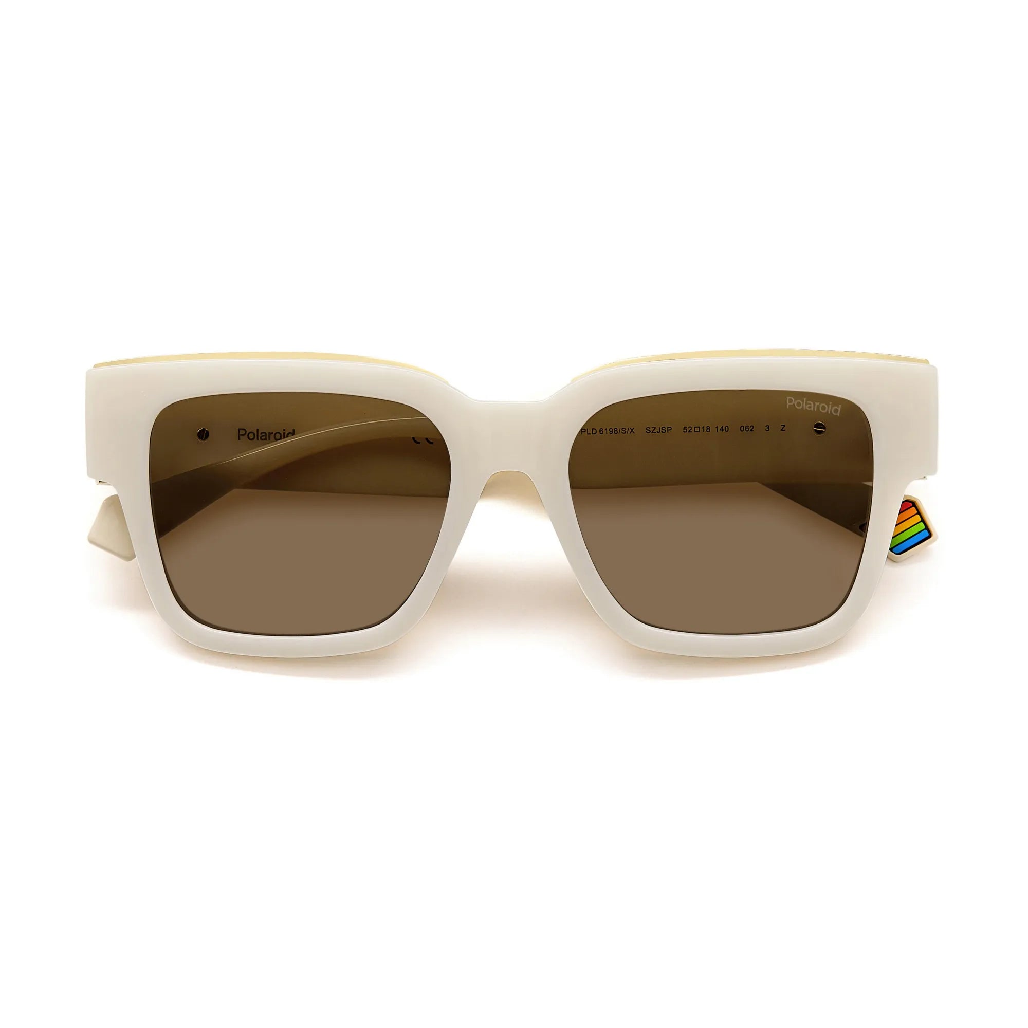 Polaroid PLD 6198SX SZJSP Ivory/Brown Polarised