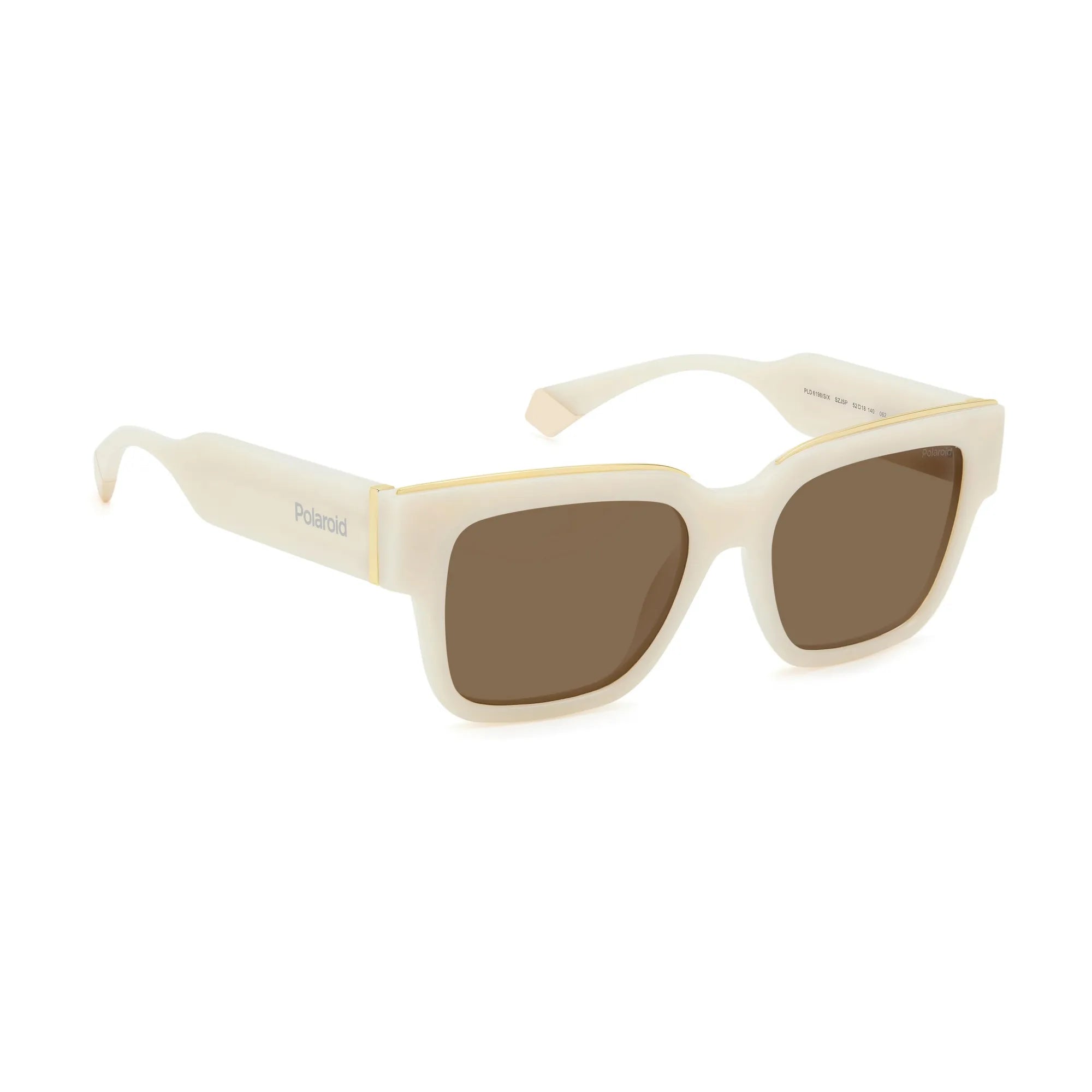 Polaroid PLD 6198SX SZJSP Ivory/Brown Polarised
