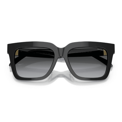 versace ve4498 gb1 t3 55 black dark grey sunglass culture folded