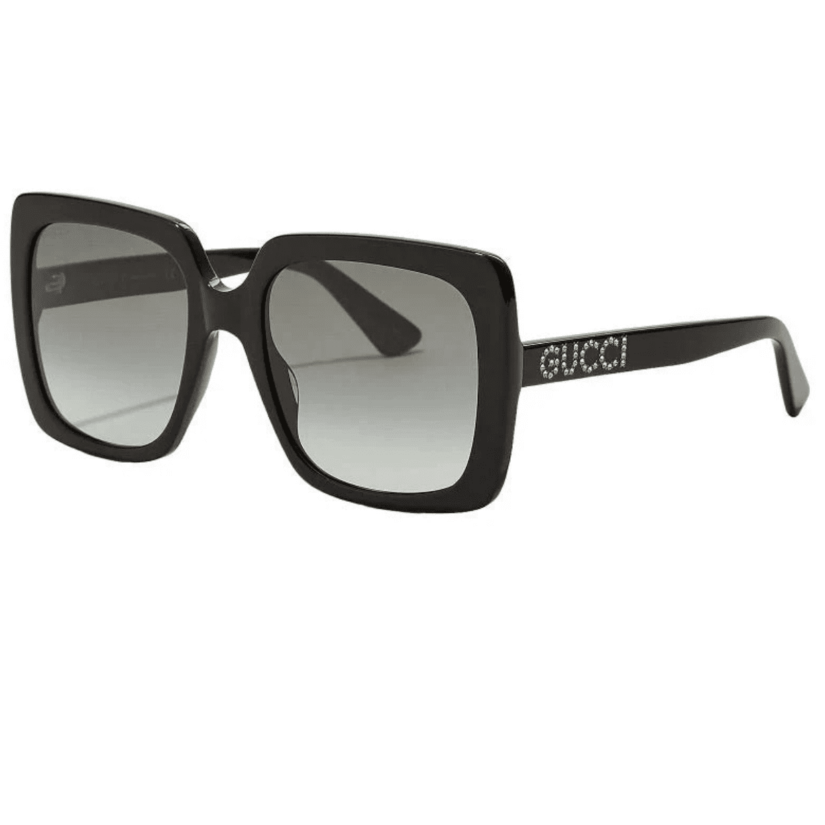 Gucci GG0418S 001 54 Black Grey diamonte