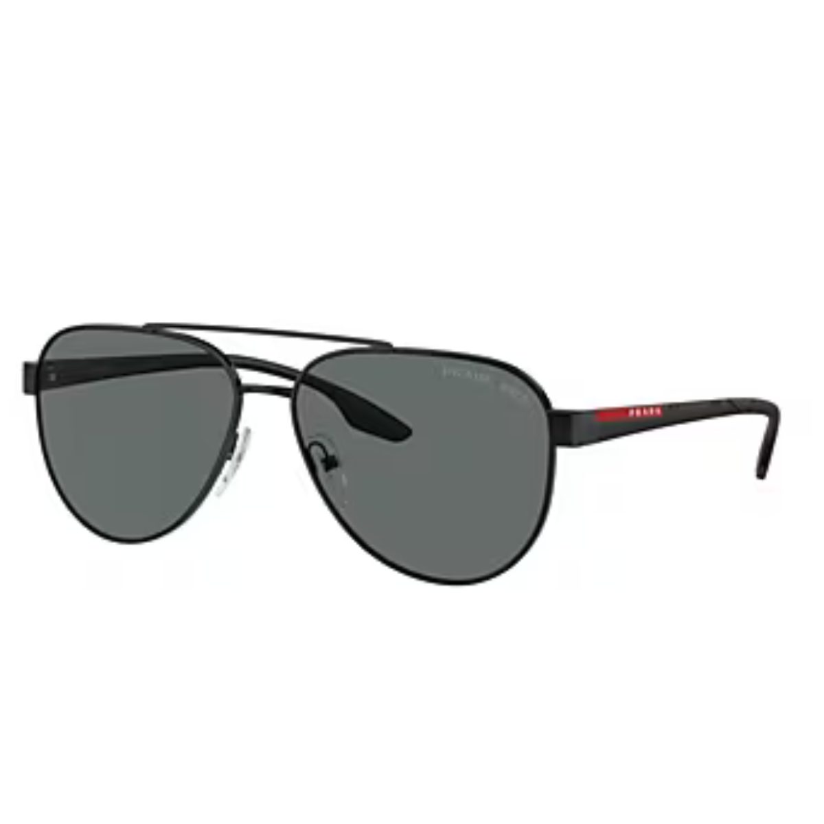 Prada PS54TS 1AB5Z1 58 Black Grey Polarised