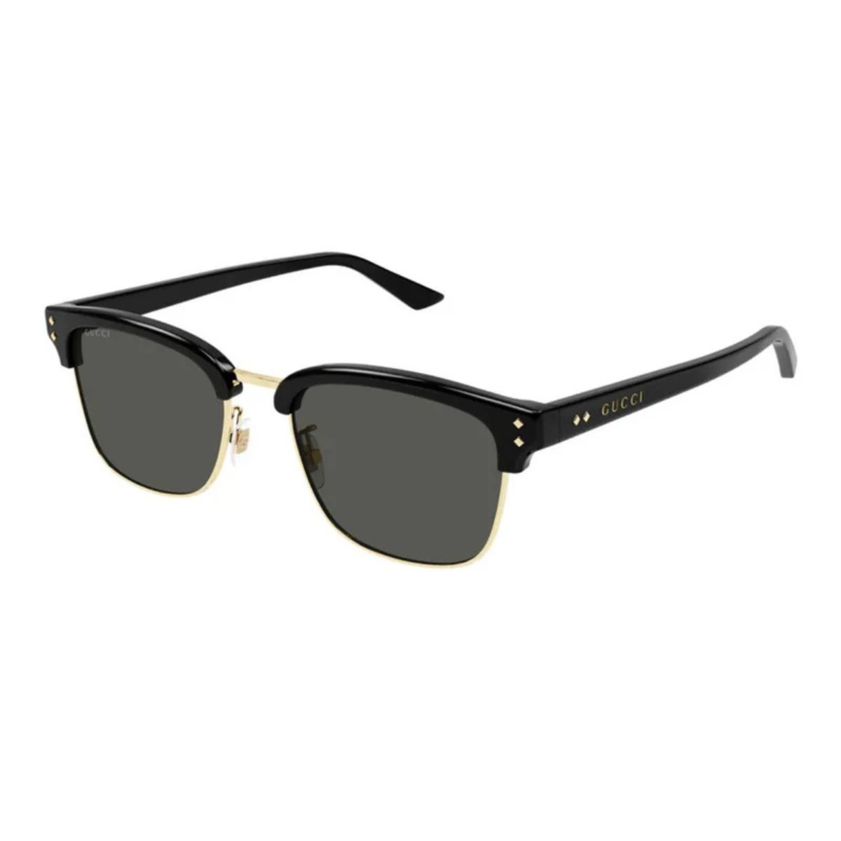 GG1897SK 001 BLACK GOLD CLUBMASTER SUNGLASS CULTURE COOMERA side